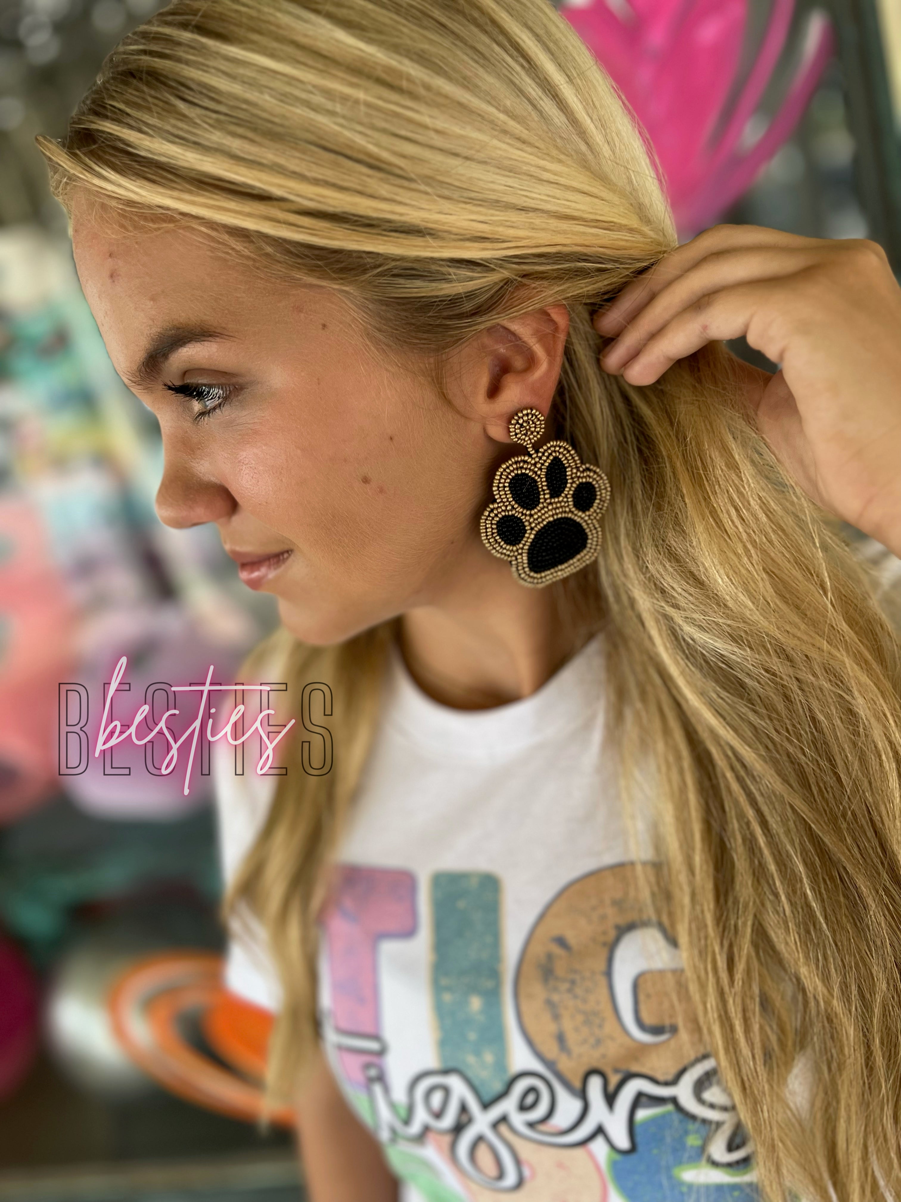 Put Your Paws Up Earrings